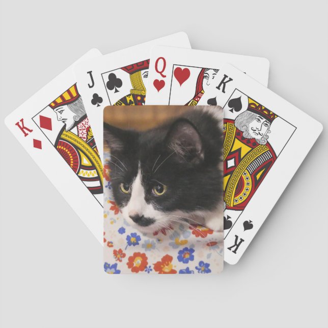 Tuxedo Cat Playing Cards (Back)
