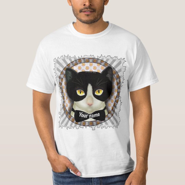 Tuxedo Cat   T-Shirt (Front)