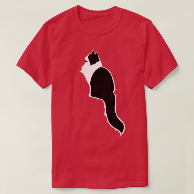 tuxedo cat  T-Shirt (Design Front)