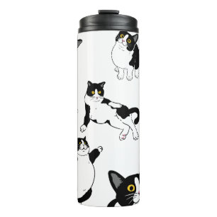 Tuxedo cat tumbler