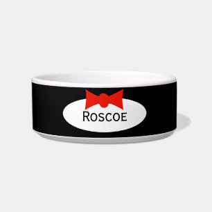 Tuxedo Dapper Boy Bow Tie Personalised Bowl