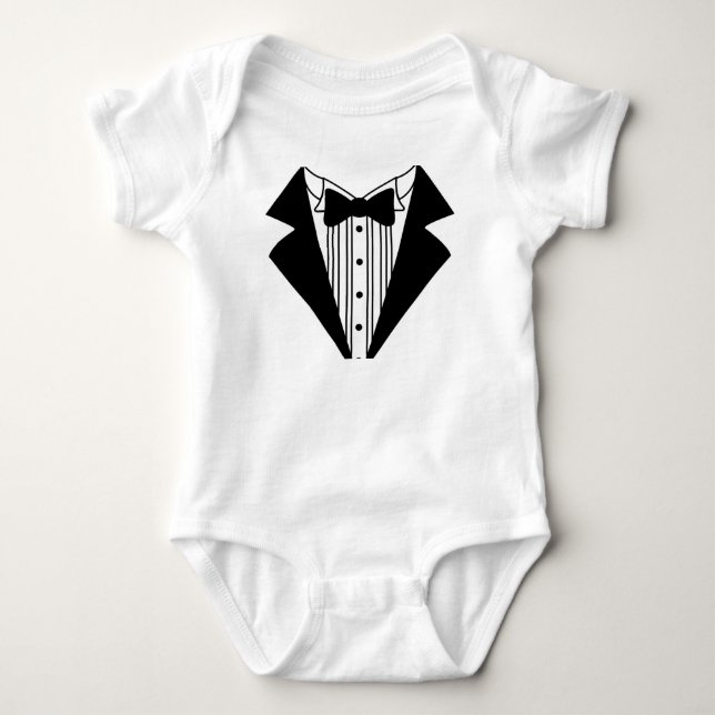 Tuxedo Infant creeper (Front)