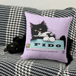 Tuxedo Kitten Dog's Bowl Cushion