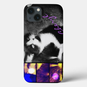 Tuxedo Kitten Photo Art iPad Case *Personalise*