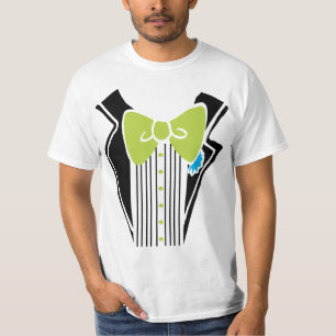 Tuxedo - Lime Tie T-Shirt