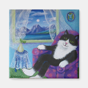 Tuxedo Night Magnet