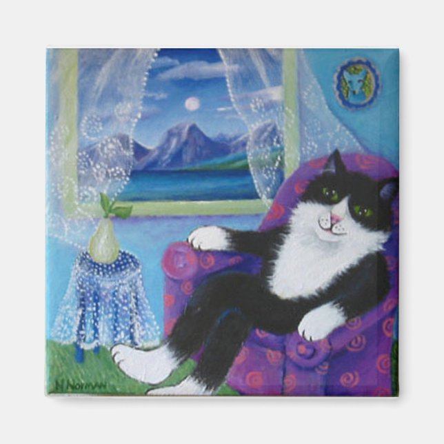 Tuxedo Night Magnet (Front)