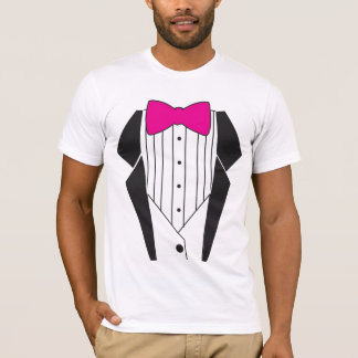 tuxedo pink T-Shirt
