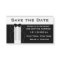 Tuxedo Save The Date Magnetic Cards