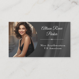 Tuxedo Shine Pageant Business Card