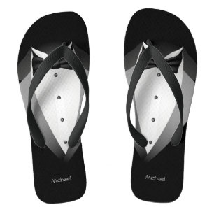 Tuxedo Suit Funny Flip Flops
