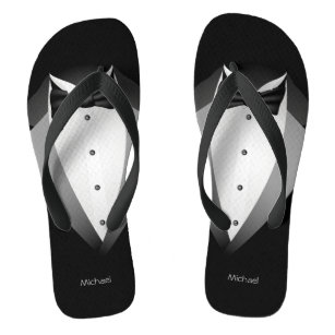 Tuxedo hot sale flip flops