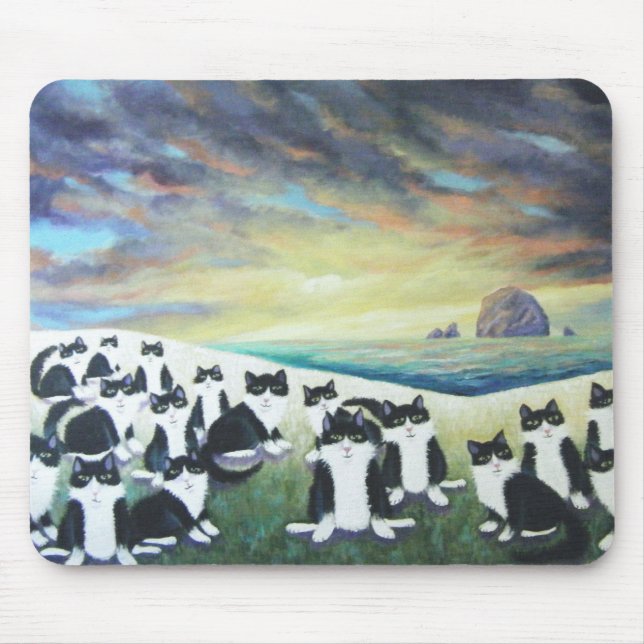 TUXEDO SUNSET MOUSE MAT (Front)