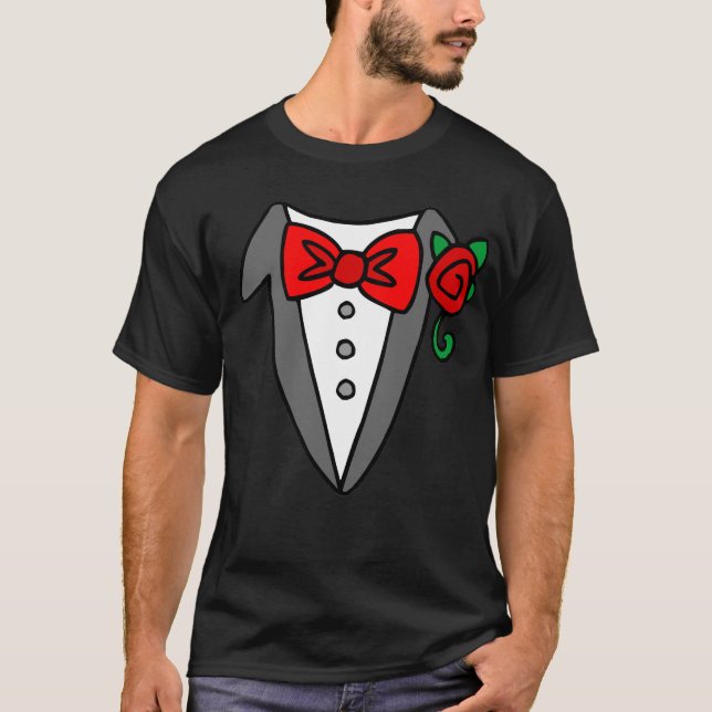 Tuxedo t-shirt (Front)