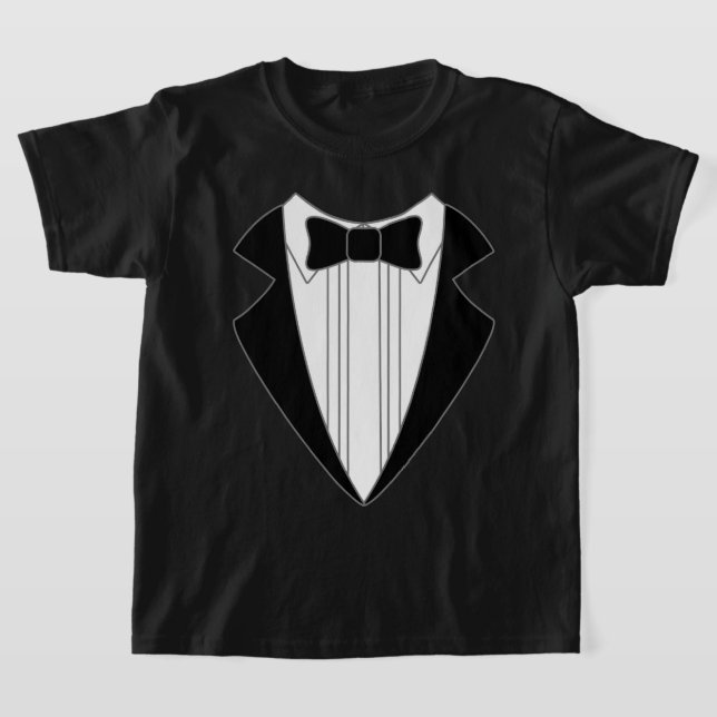 Tuxedo T-Shirt (Laydown)