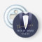 Tuxedo Thank You Man of Honour Button Bottle