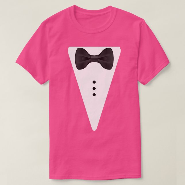 Tuxedo Tux T-Shirt (Design Front)