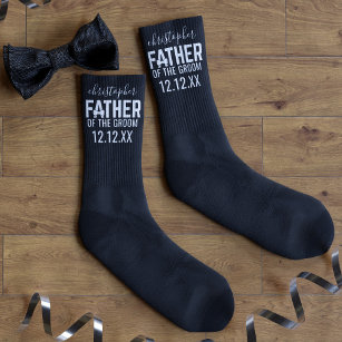 Tuxedo Wedding Father of the Groom Black Socks