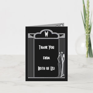 Tuxedo - Wedding Thank You From Both - Card