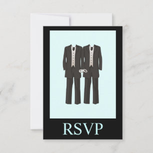 Tuxedos RSVP Card