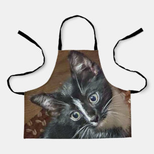 Tuxeudo Kitten Kids Apron