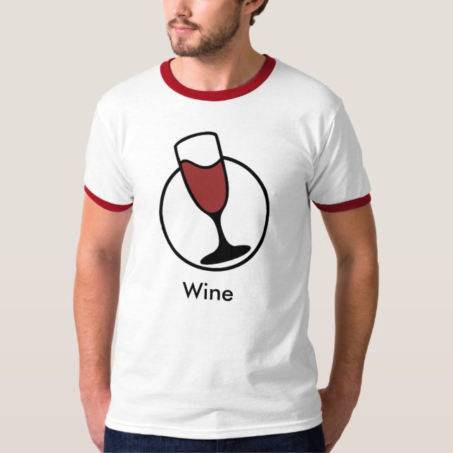 TuxG2 Wine T-shirt (Front)