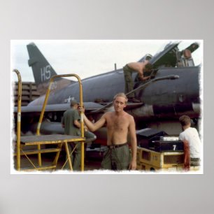 Tuy Hoa AFB Vietnam 1969  Print A