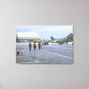 Tuy Hoa Air Base Vietnam 1969 Wrapped Canvas