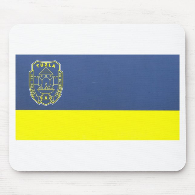 Tuzla Flag Mouse Mat (Front)