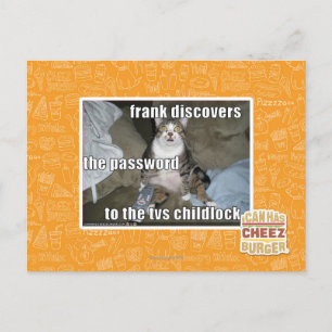 TV Childlock Postcard