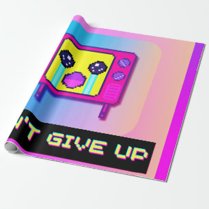 Tv Cry Wrapping Paper