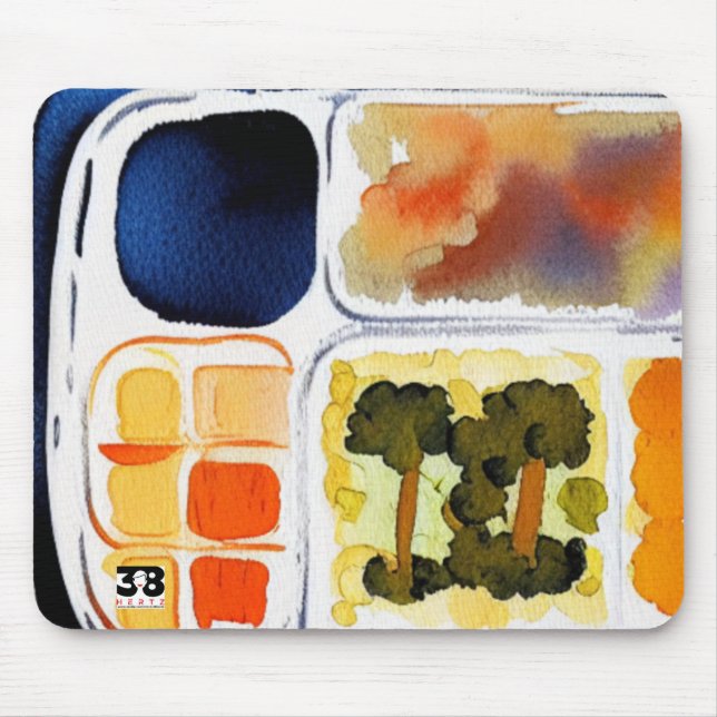 TV Dinner Mouse Mat (Front)