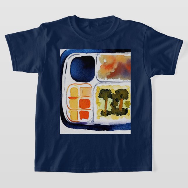 TV Dinner T-Shirt (Laydown)