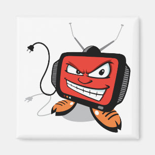 Tv is Evil!! Magnet