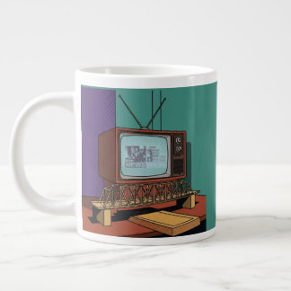 tv large coffee mug