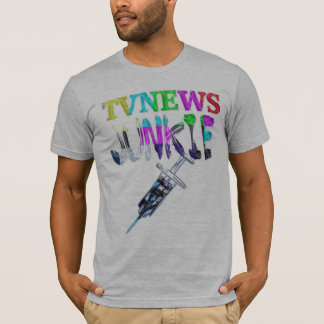 TV News Junkie T-Shirt
