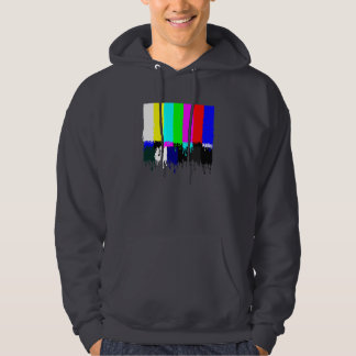 TV No Signal Hoodie (Dark colour)