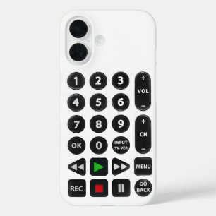 TV Remote Control iPhone 16 Case