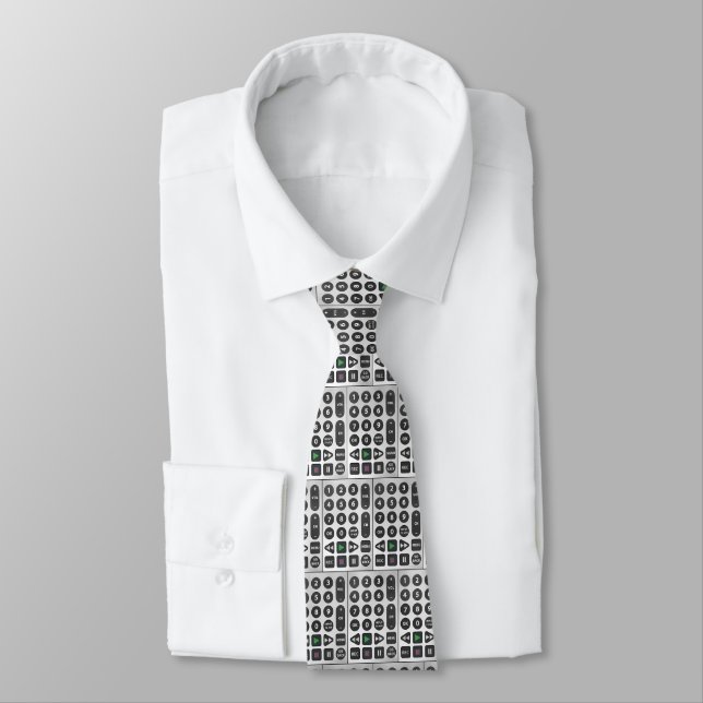 TV Remote Control Tie (Tied)