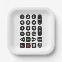 TV Remote with VCR Button