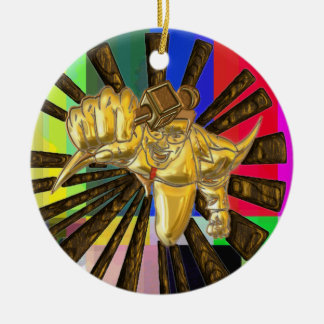 TV Reporter Ceramic Tree Decoration