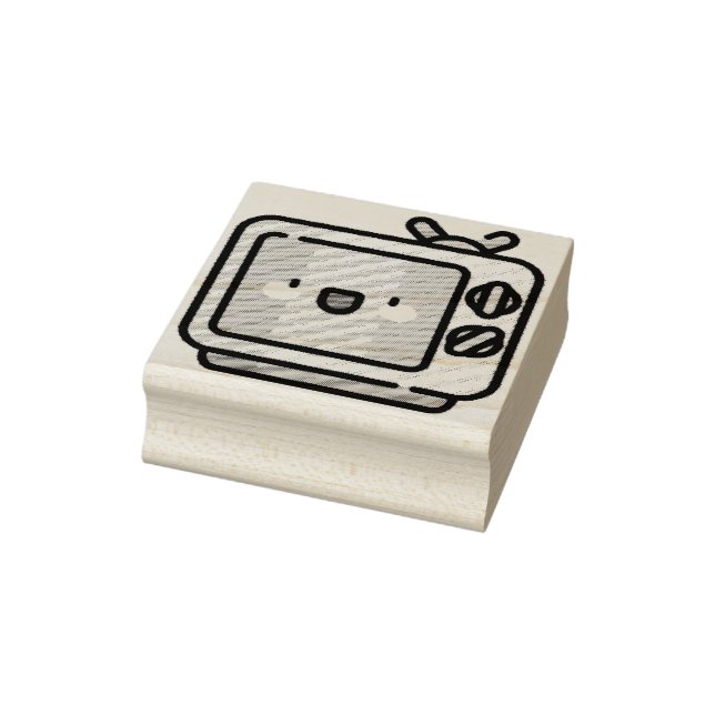 TV RUBBER STAMP (Stamp)