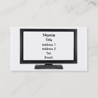 TV Screen-01 Business Card