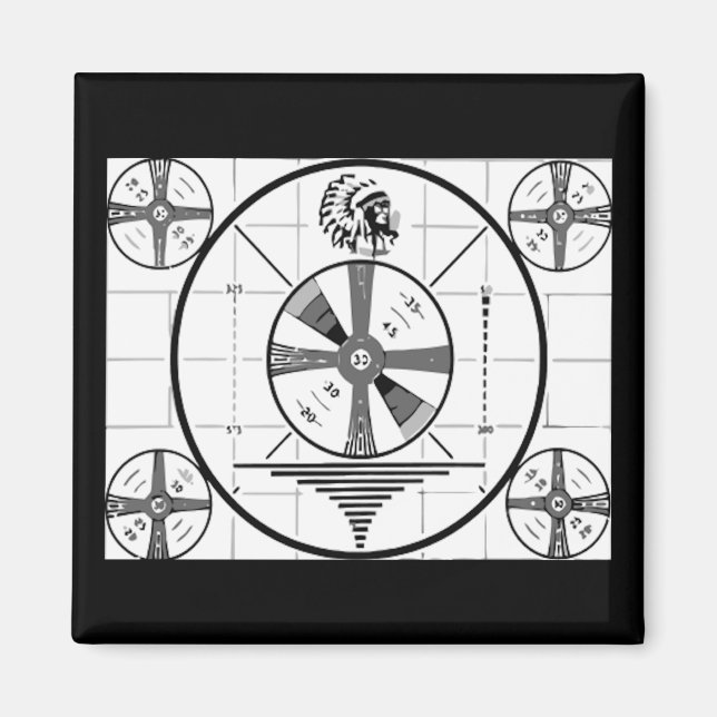 TV Sign Off Magnet (Front)