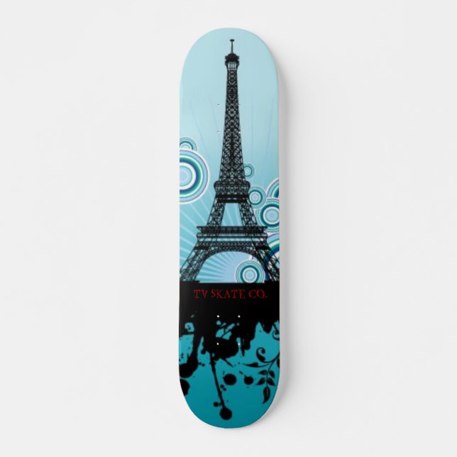 TV SKATE CO. SKATEBOARD (Front)