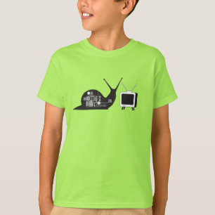 TV Snail Kids Polycotton T Shirt