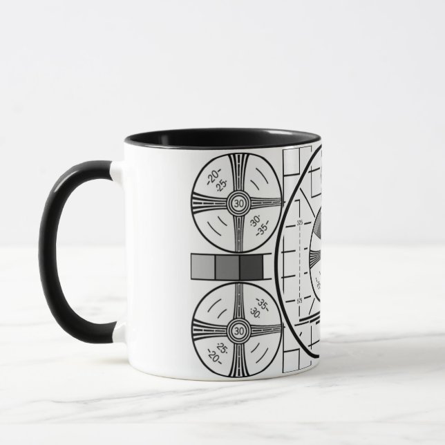 TV Test Mug (Left)