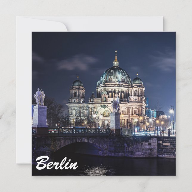 TV tower and Berlin Cathedral in Berlin, Germany (Front)