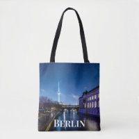 TV tower and museum island in Berlin, Germany