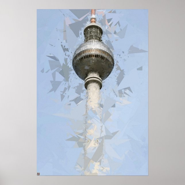 TV Tower Berlin Poster (Front)